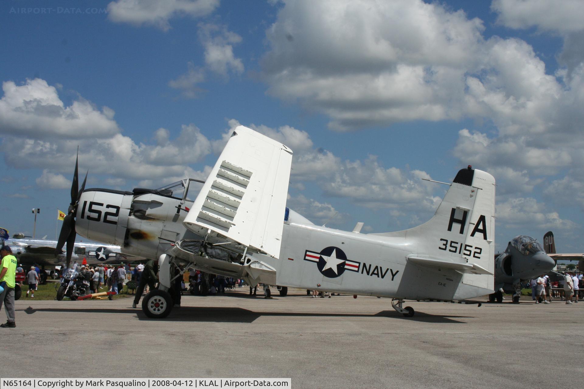 N65164, 1955 Douglas EA-1E Skyraider AD-5W C/N 55-471DH, Douglas EA-1E