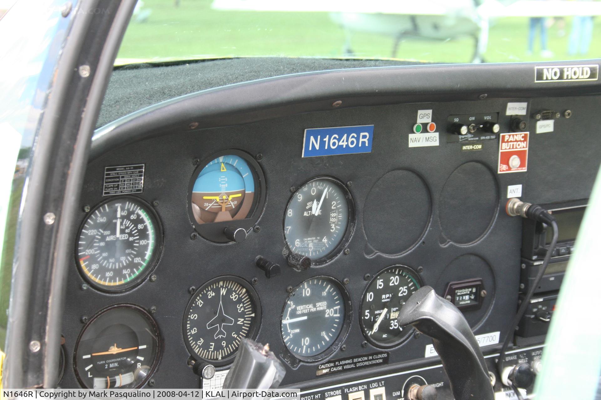 N1646R, Grumman American AA-1B Trainer C/N AA1B0646, AA-1B
