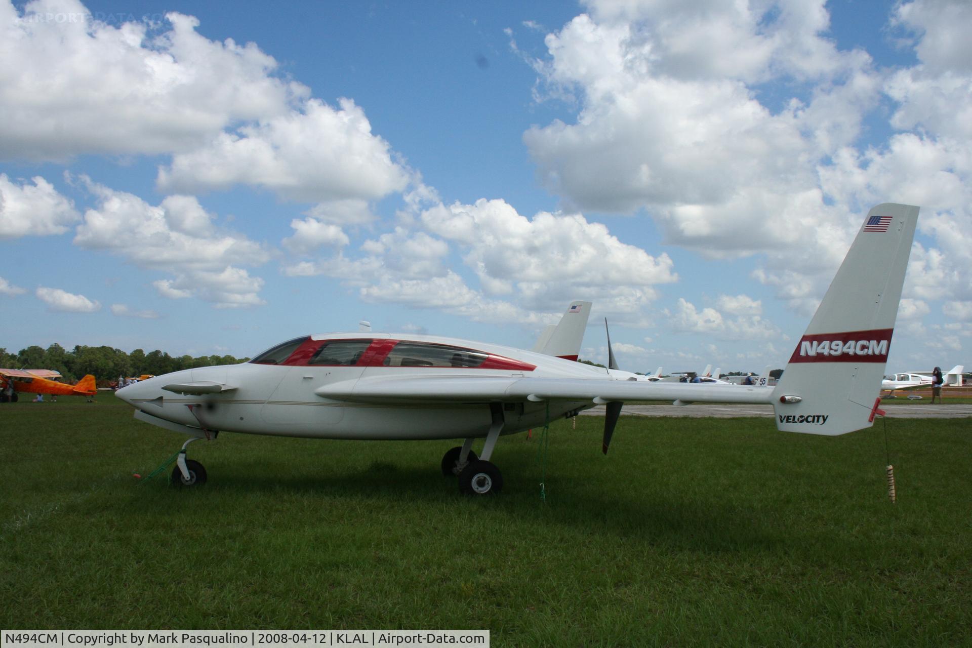 N494CM, 2000 Velocity Velocity XL RG C/N 001 (N494CM), Velocity XL RG