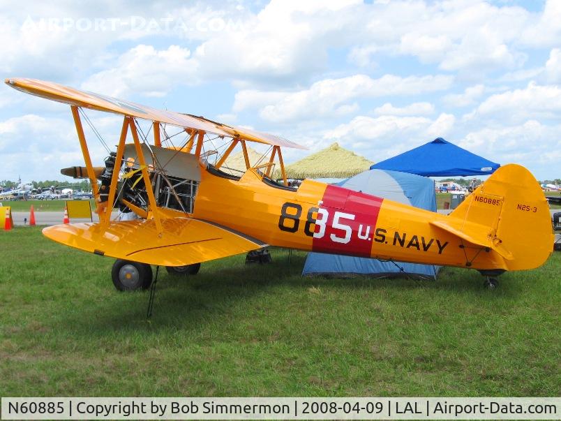 N60885, 1941 Boeing A75N1(PT17) C/N 75-2757, Sun N Fun 2008