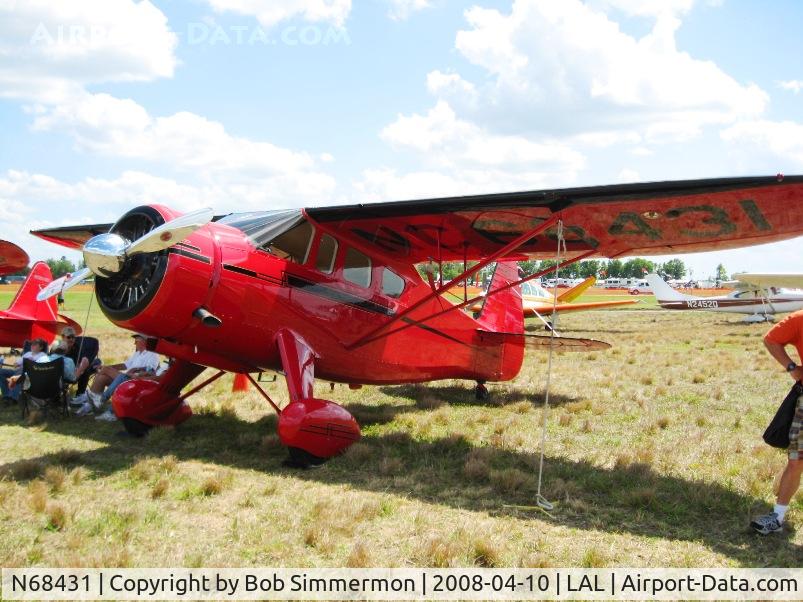 N68431, 1943 Howard Aircraft DGA-15P C/N 991, Sun N Fun 2008