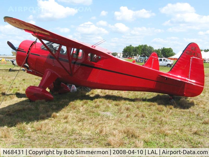 N68431, 1943 Howard Aircraft DGA-15P C/N 991, Sun N Fun 2008