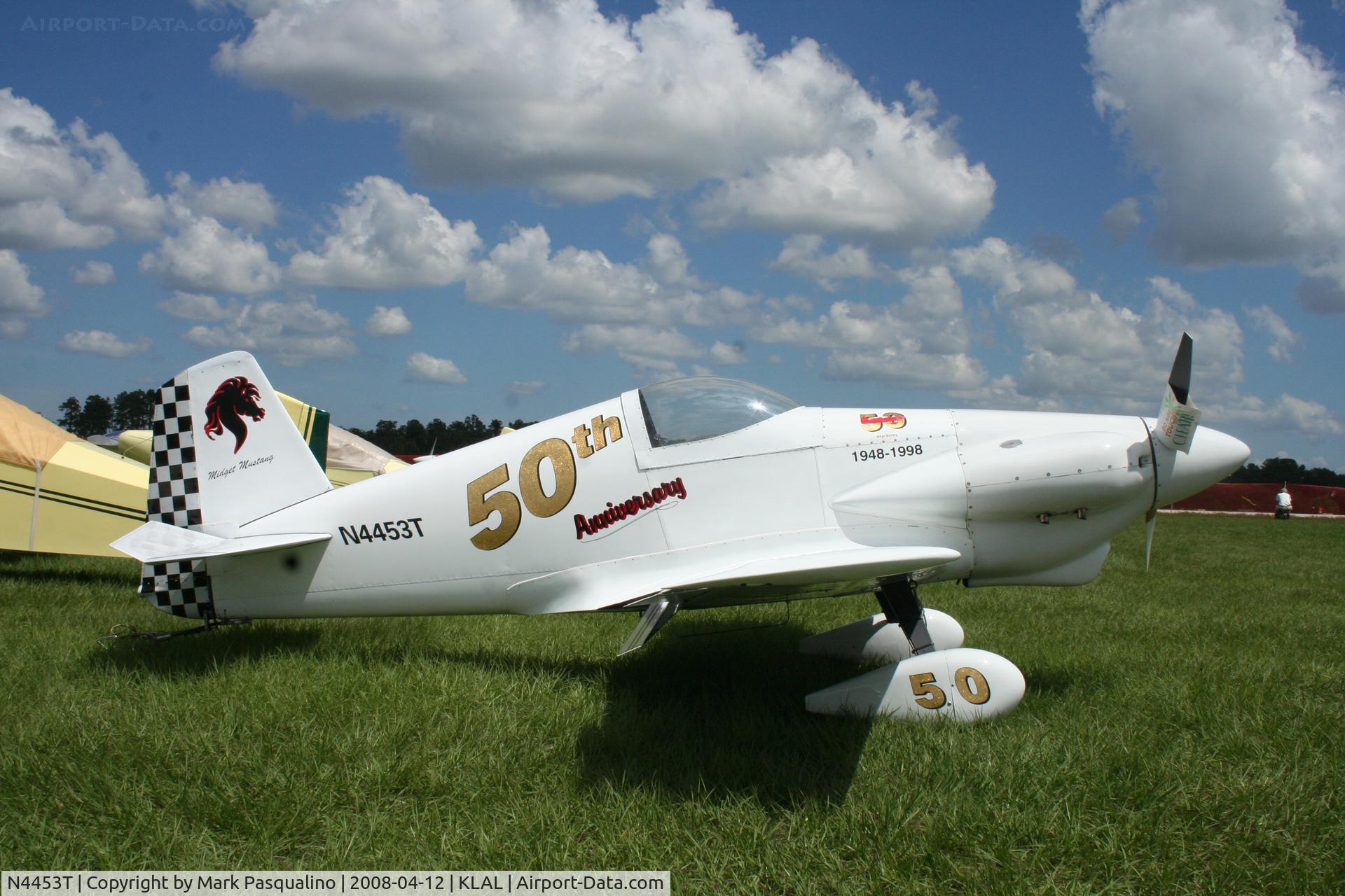 N4453T, Bushby Midget Mustang M-1 C/N M-I-1101, Midget Mustang