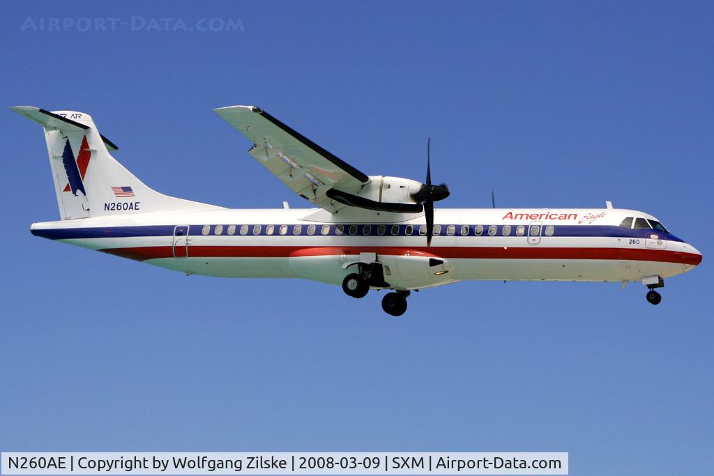 N260AE, 1991 ATR 72-212 C/N 263, visitor