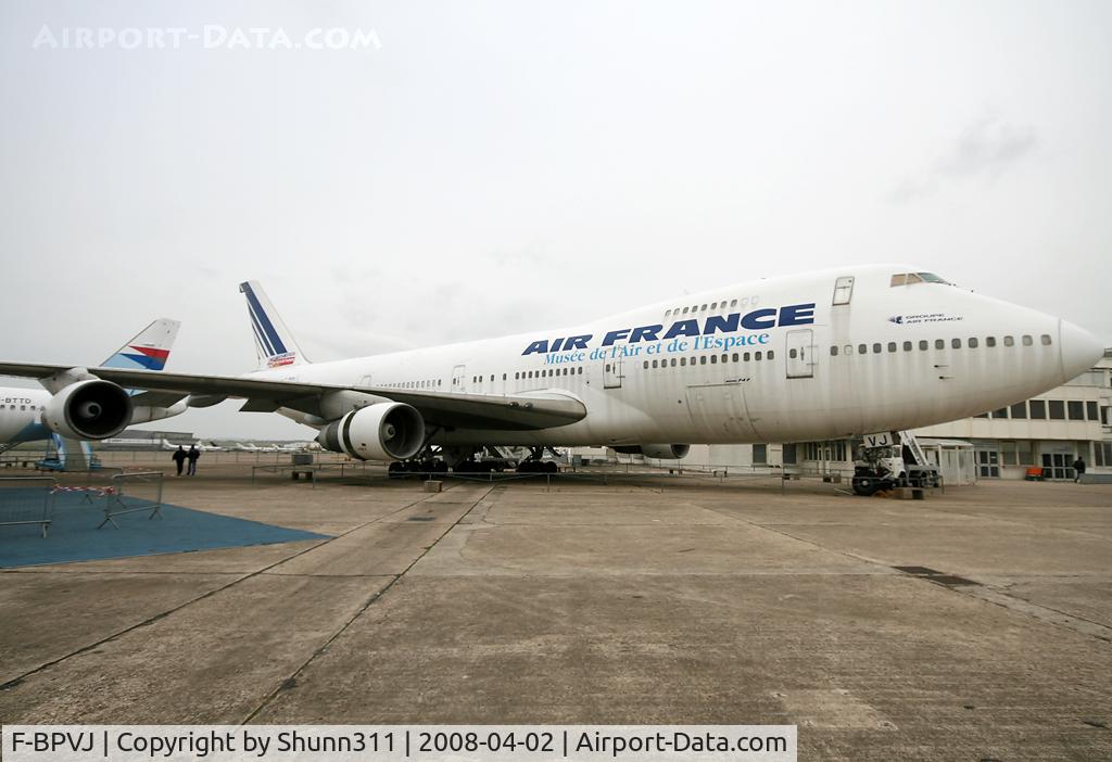 F-BPVJ, 1972 Boeing 747-128 C/N 20541, Preserved at Le Bourget Museum