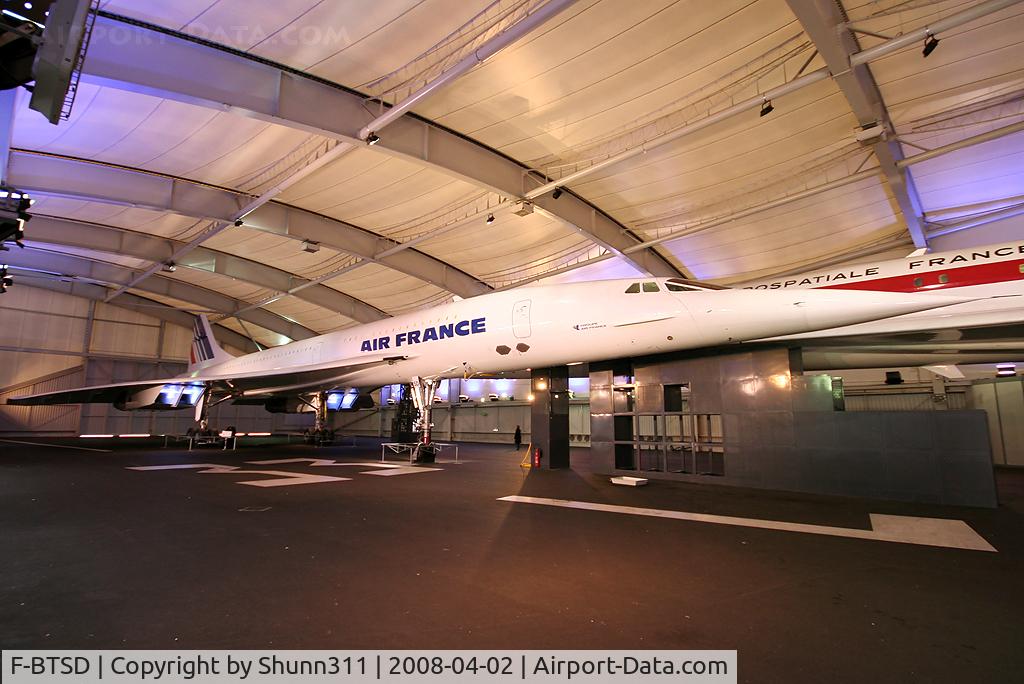 F-BTSD, 1978 Aerospatiale-BAC Concorde 101 C/N 13, Preserved at Le Bourget Museum