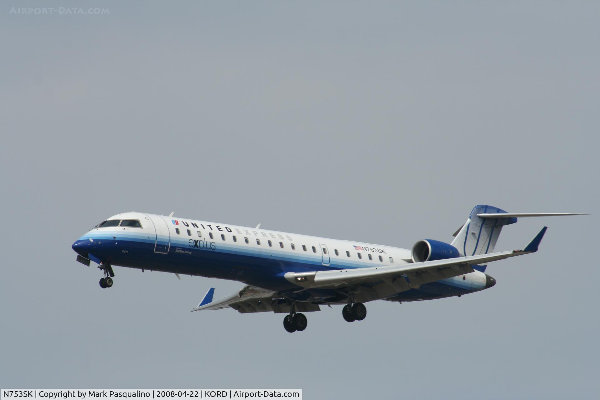 N753SK, 2005 Bombardier CRJ-701ER (CL-600-2C10) Regional Jet C/N 10214, CL-600-2C10