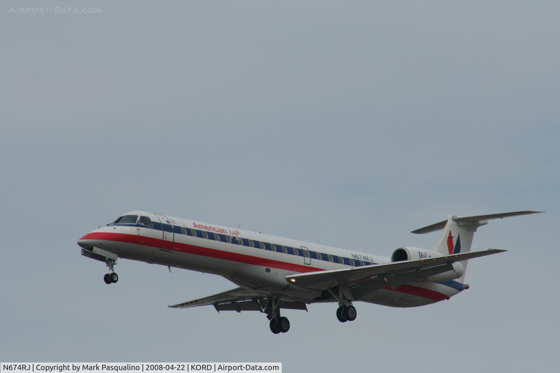 N674RJ, 2004 Embraer ERJ-145LR (EMB-145LR) C/N 14500801, EMB-145LR
