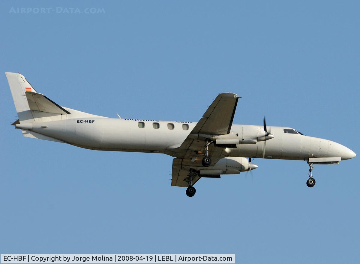 EC-HBF, 1980 Swearingen SA-226AT Merlin IV C/N AT-074, Cargo plane.