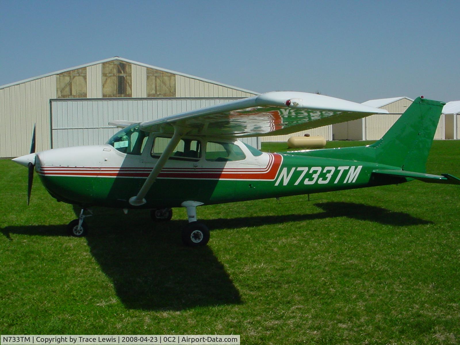 N733TM, 1977 Cessna 172N C/N 17268536, At Hinckley