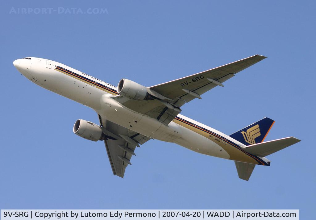 9V-SRG, 2001 Boeing 777-212/ER C/N 28522, Singapore Airline