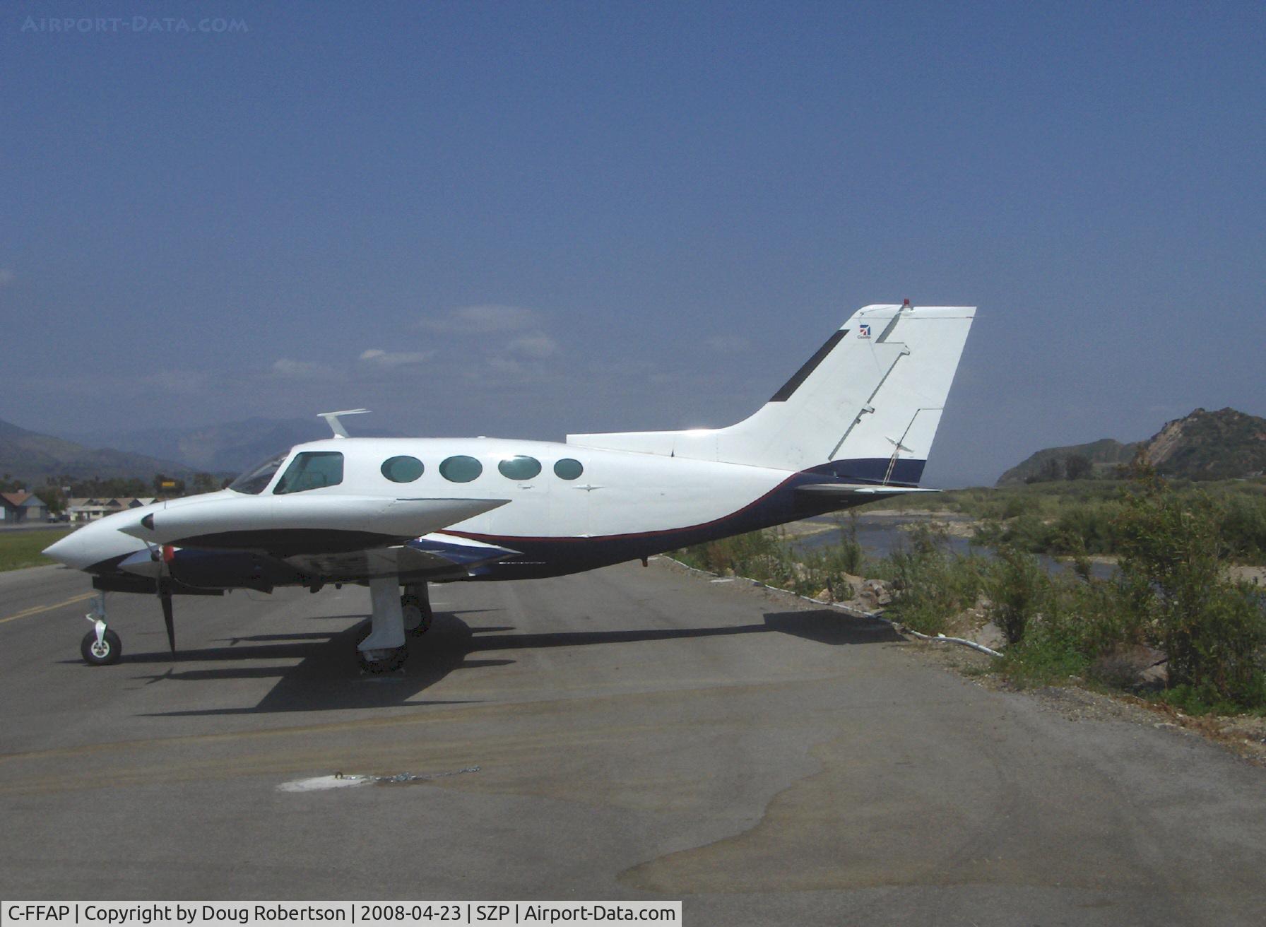 C-FFAP, 1967 Cessna 402 C/N 402-0047, 1967 Cessna 402, two Continental TSIO-520-VBs 325 Hp each, C-FFAP # removed-in re-registration