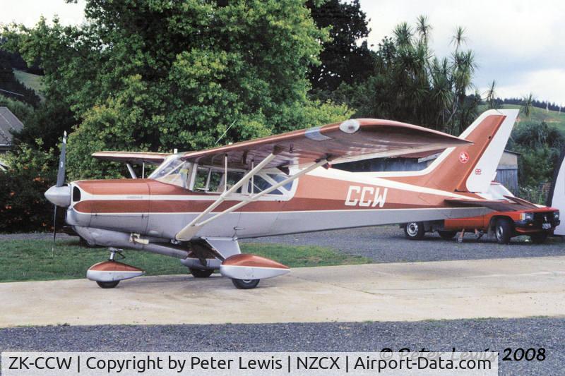 ZK-CCW, Beagle A-109 Airdale C/N B.528, D G C Barnsley, Coromandel - 2000