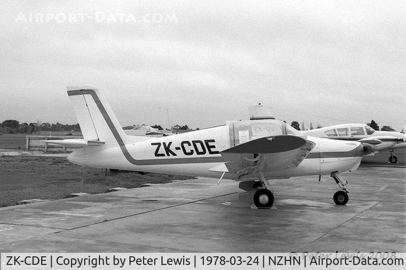 ZK-CDE, Morane-Saulnier MS-880B Rallye Club C/N 5201, D F Barker, Frankton