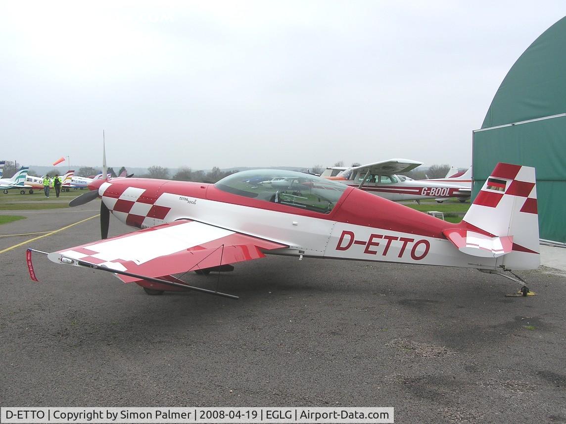 D-ETTO, 2004 Extra EA-300L C/N 1174, Extra 300 at Panshanger aerodrome