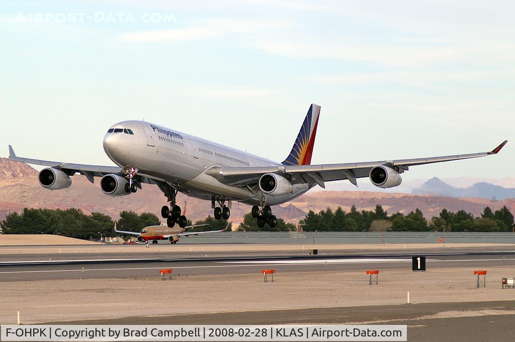 F-OHPK, Airbus A340-313 C/N 176, Philippine Airlines / Airbus Industrie A340-313
