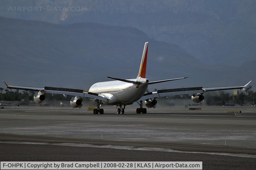F-OHPK, Airbus A340-313 C/N 176, Philippine Airlines / Airbus Industrie A340-313