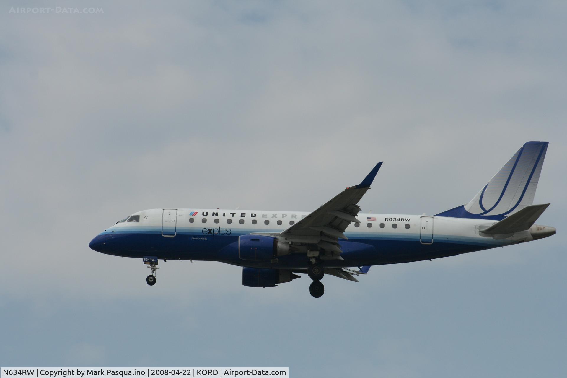 N634RW, 2004 Embraer 170SE (ERJ-170-100SE) C/N 17000055, ERJ 170-100 SE