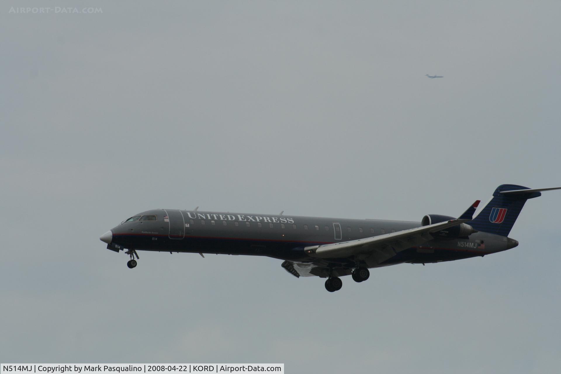 N514MJ, 2003 Bombardier CRJ-700 (CL-600-2C10) Regional Jet C/N 10116, CL-600-2C10