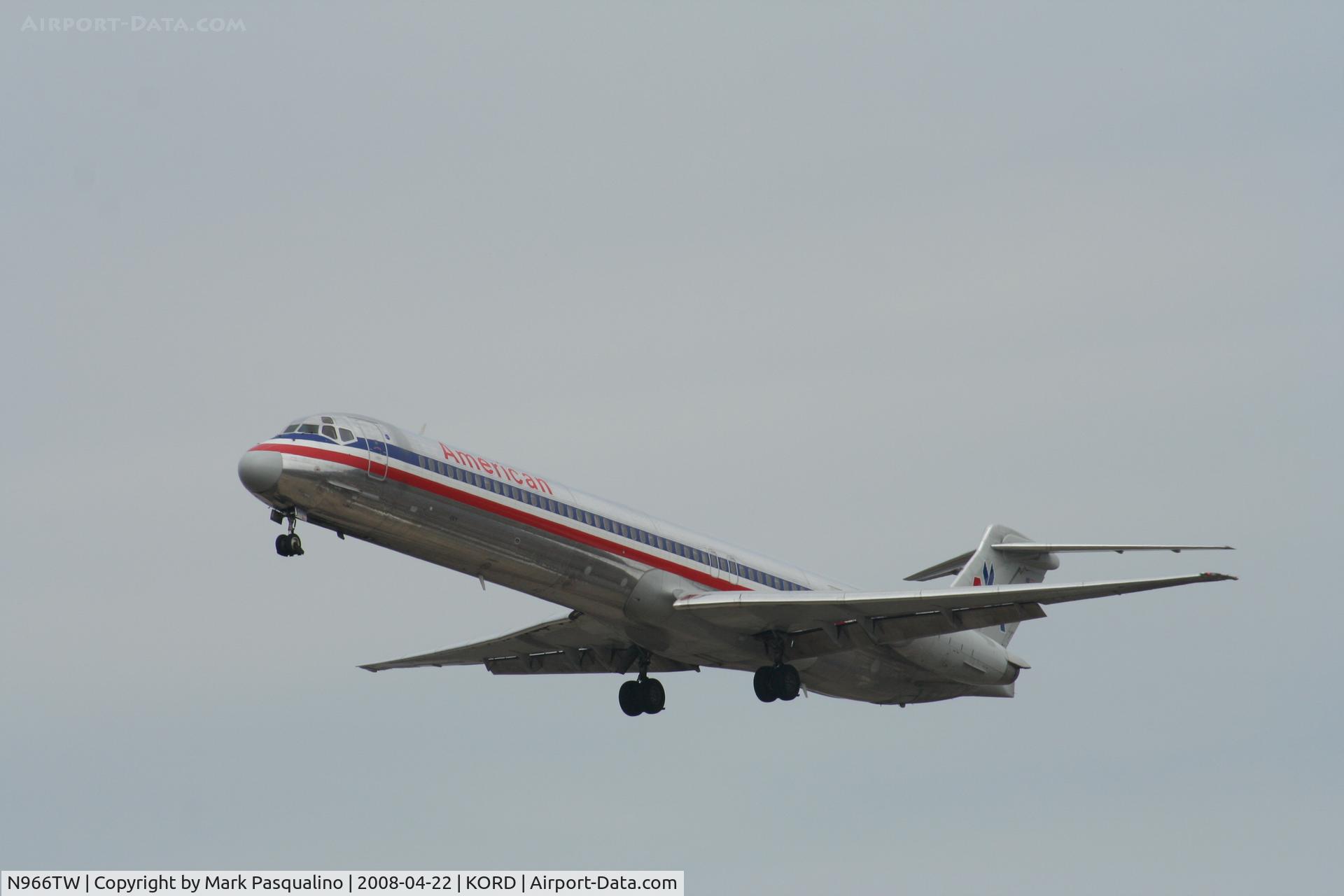 N966TW, 1999 McDonnell Douglas MD-83 (DC-9-83) C/N 53616, MD-83