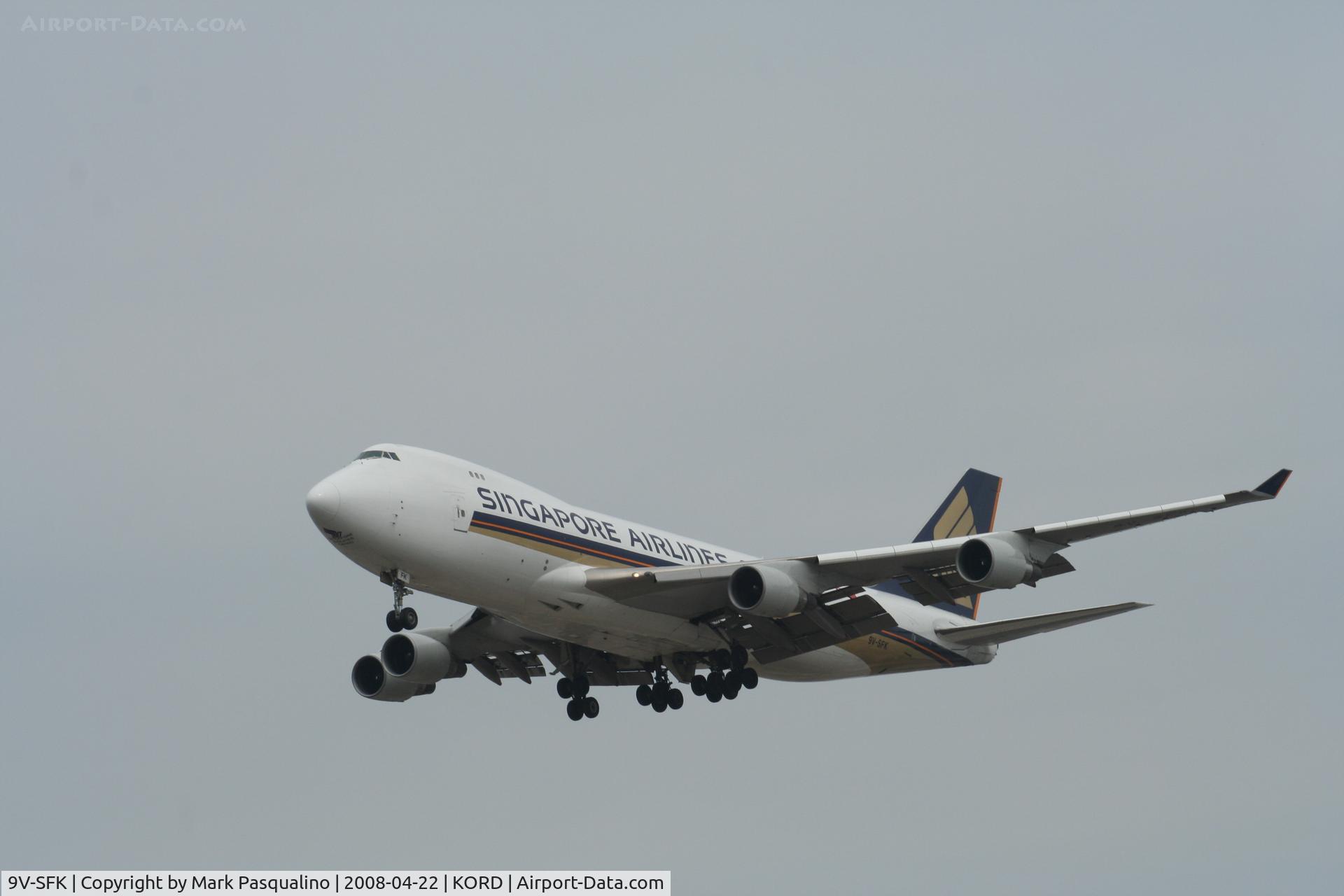 9V-SFK, 1997 Boeing 747-412F/SCD C/N 28023, Boeing 747-400F