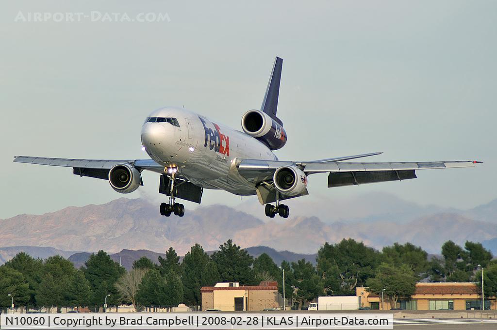 N10060, 1979 McDonnell Douglas DC-10-10 C/N 46970, Federal Express - FedEx / 1979 McDonnell Douglas DC-10-10 (F)
