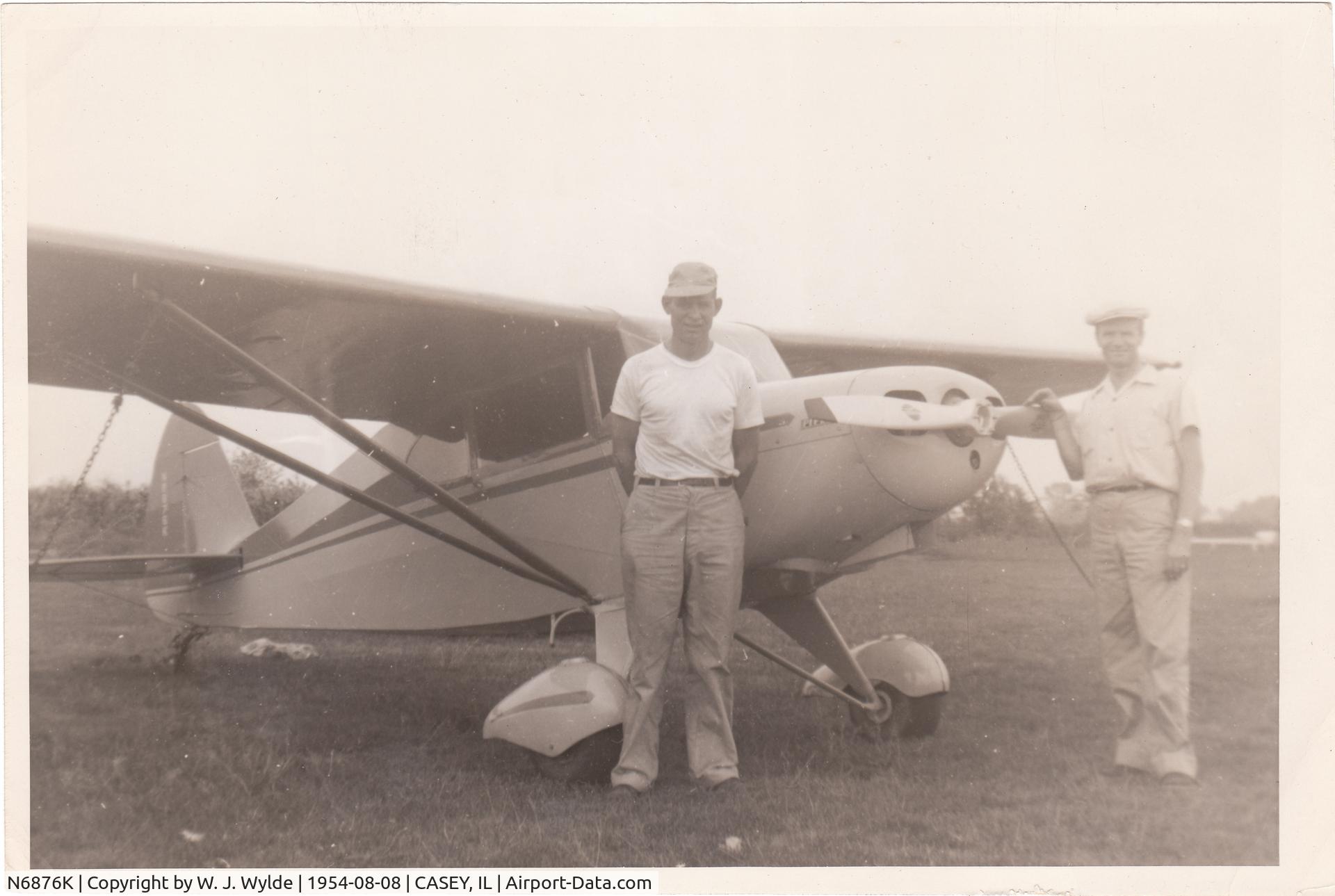 N6876K, 1949 Piper PA-16 Clipper C/N 16-717, Piper Clipper