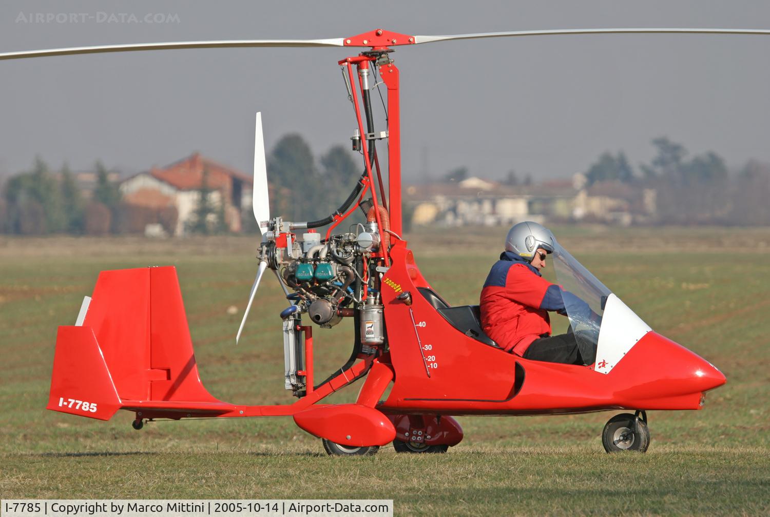I-7785, Magni Gyro M-14 Scout C/N Not found I-7785, On Casaleggio airstripe