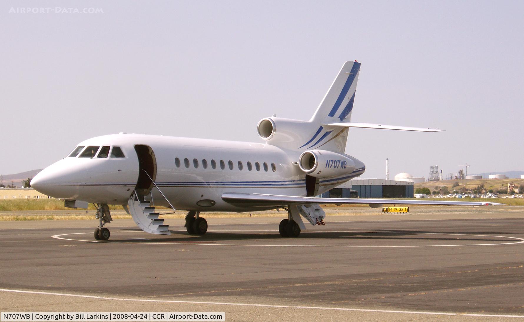 N707WB, 1993 Dassault Falcon 900 C/N 132, Visitor