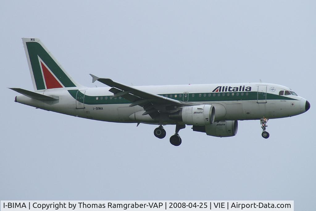 I-BIMA, 2002 Airbus A319-112 C/N 1722, Alitalia Airbus A319