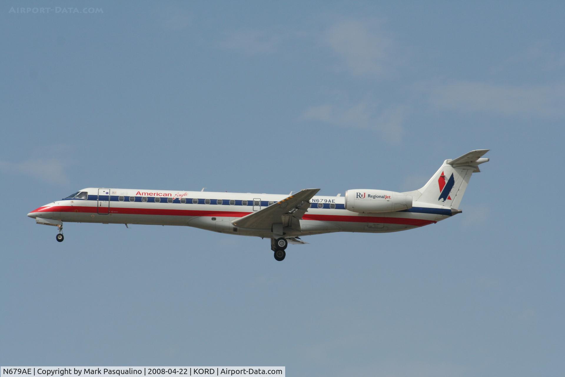 N679AE, 2004 Embraer ERJ-145LR (EMB-145LR) C/N 14500814, EMB-145LR