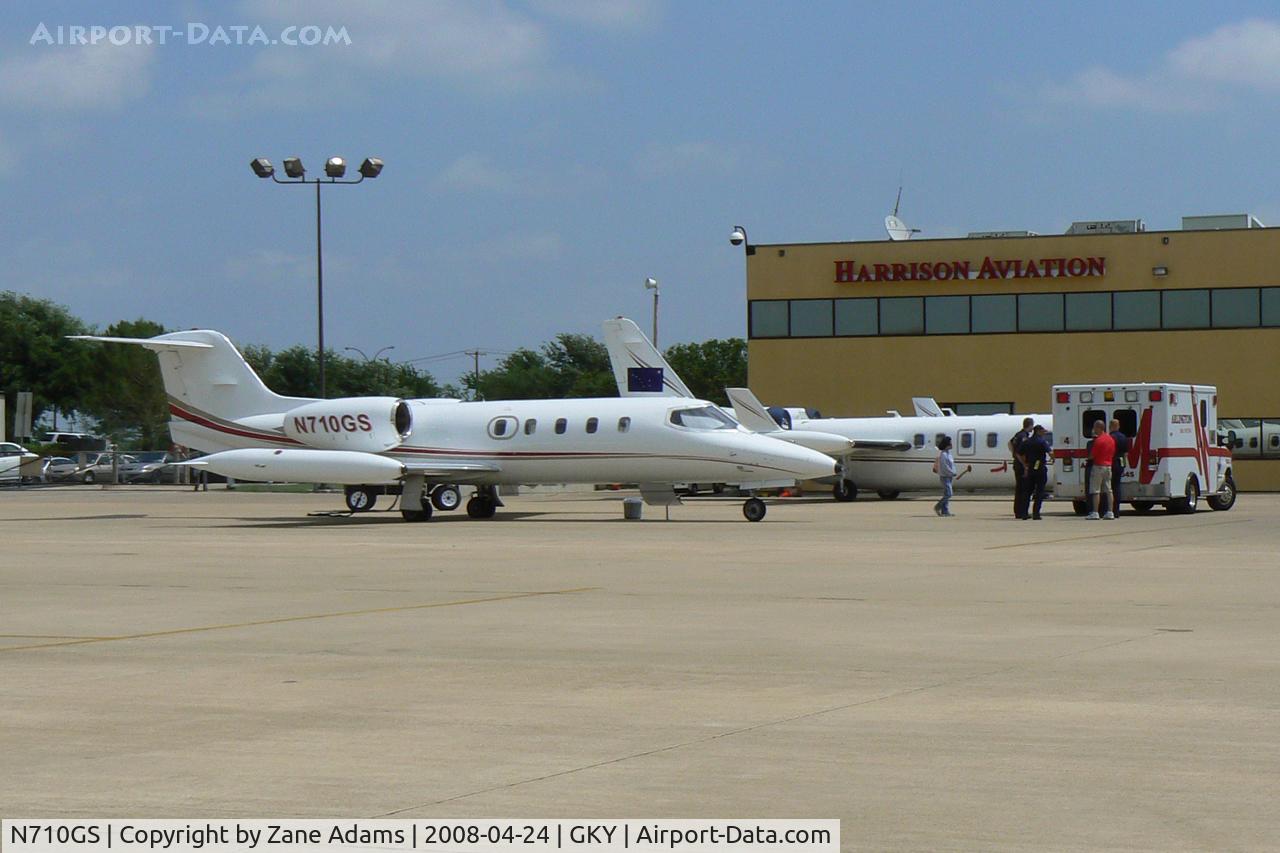 N710GS, 1975 Gates Learjet 35 C/N 032, At Arlington