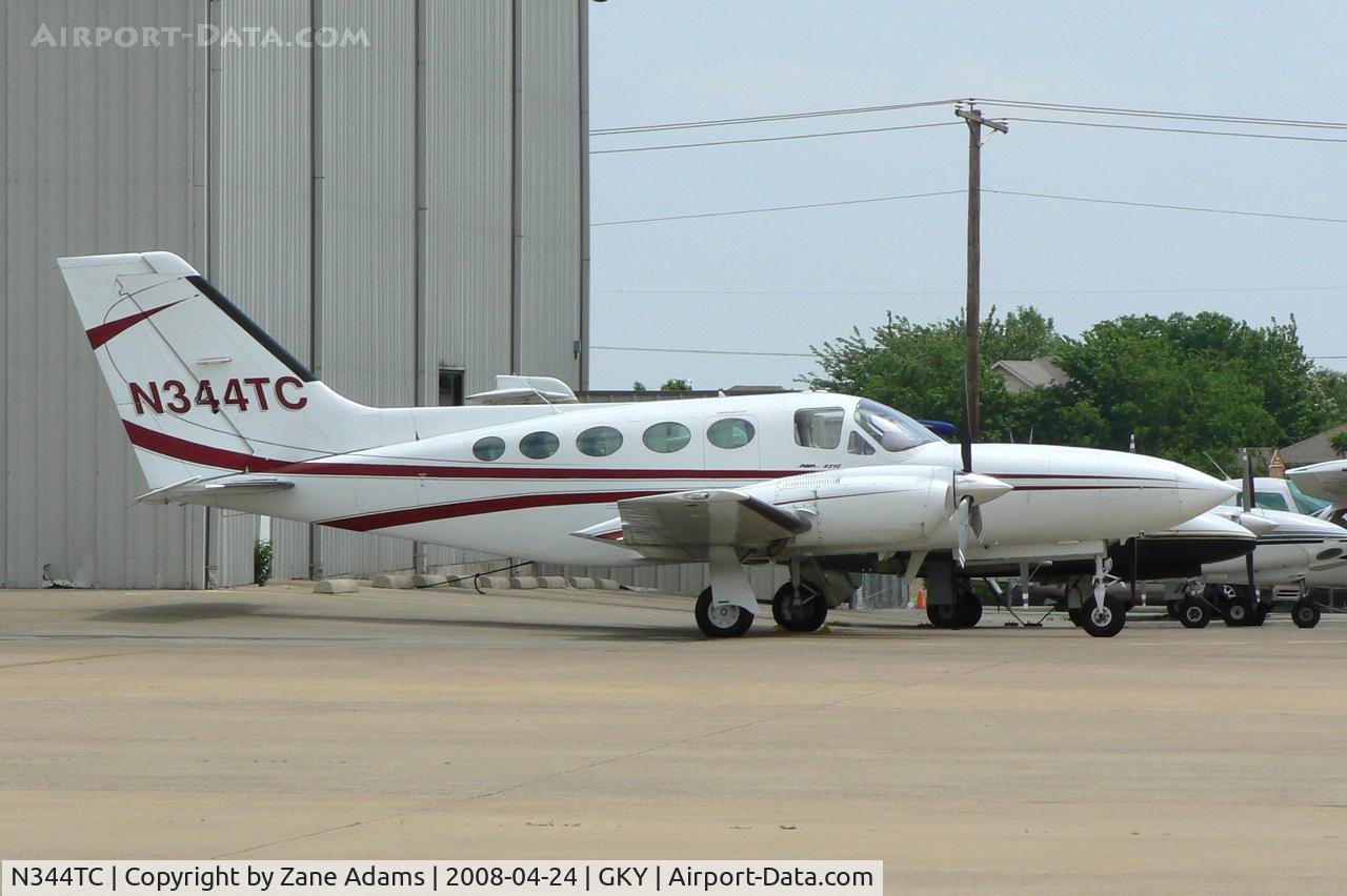 N344TC, 1978 Cessna 421C Golden Eagle C/N 421C0424, At Arlington