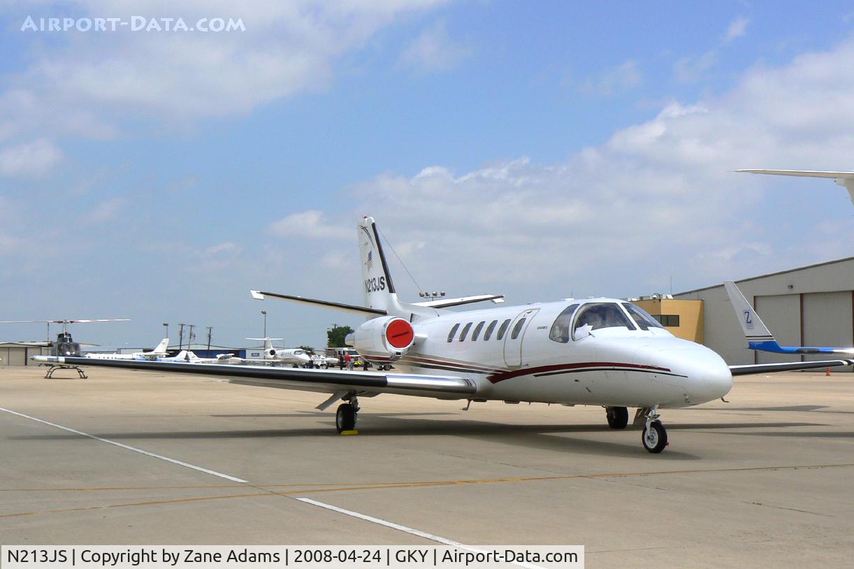 N213JS, 1989 Cessna 550 Citation II C/N 550-0597, At Arlington