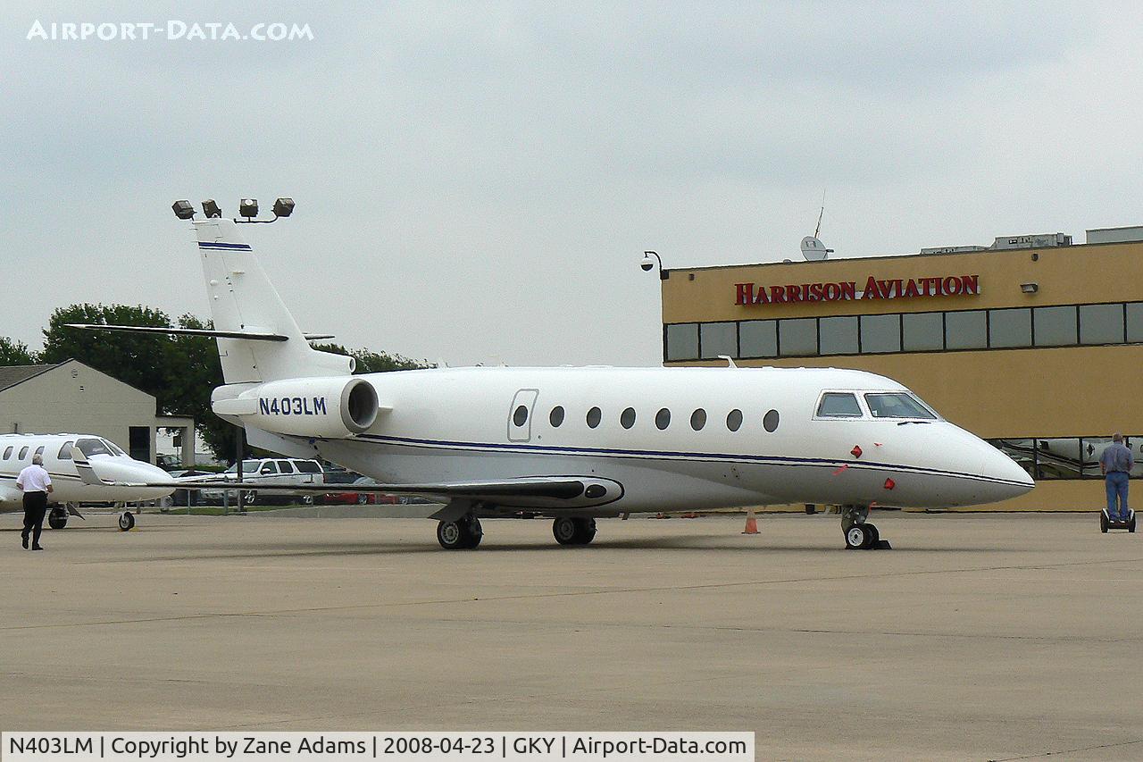 N403LM, 2003 Israel Aircraft Industries Gulfstream 200 C/N 083, At Arlington Municipal