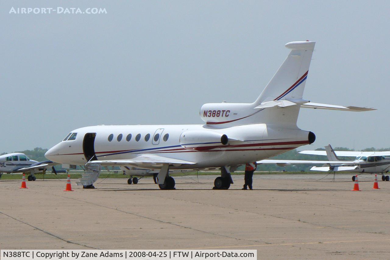 N388TC, 1989 Dassault Falcon 50 C/N 196, At Meacham Field - Ft. Worth
