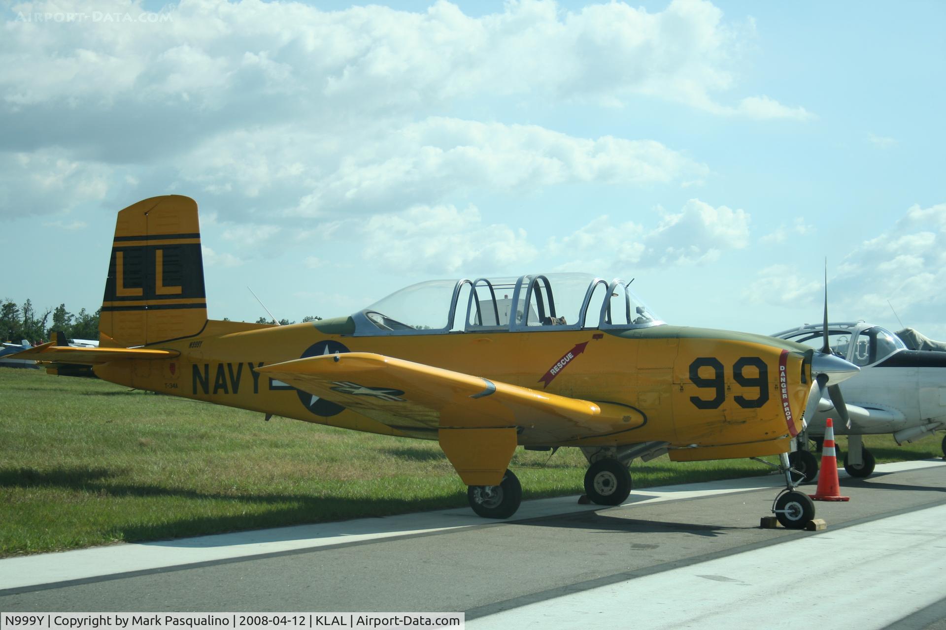 N999Y, 1955 Beech A45 C/N G-811, Beech T-34A