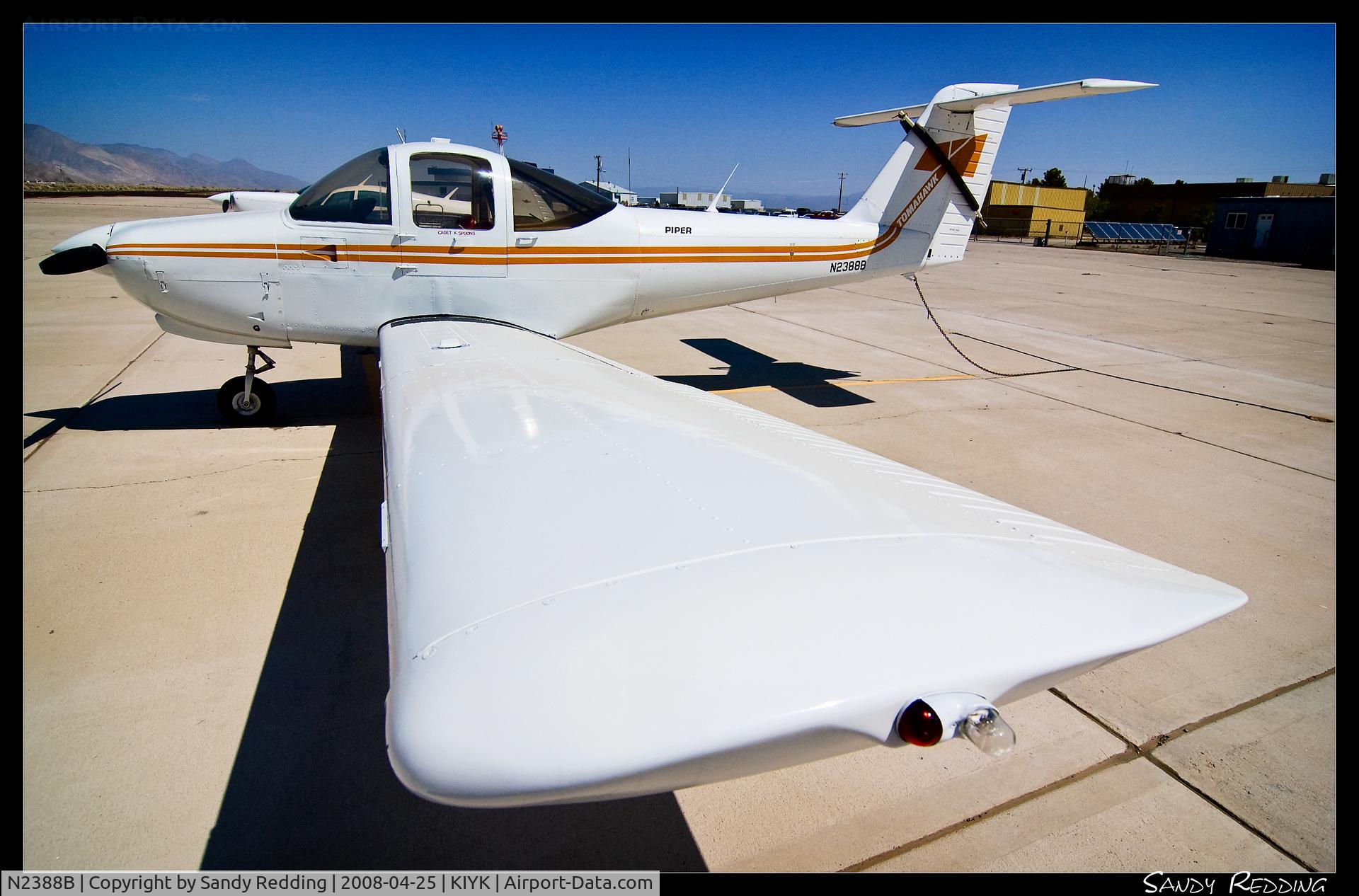 N2388B, 1978 Piper PA-38-112 Tomahawk Tomahawk C/N 38-79A0031, Piper Tomahawk