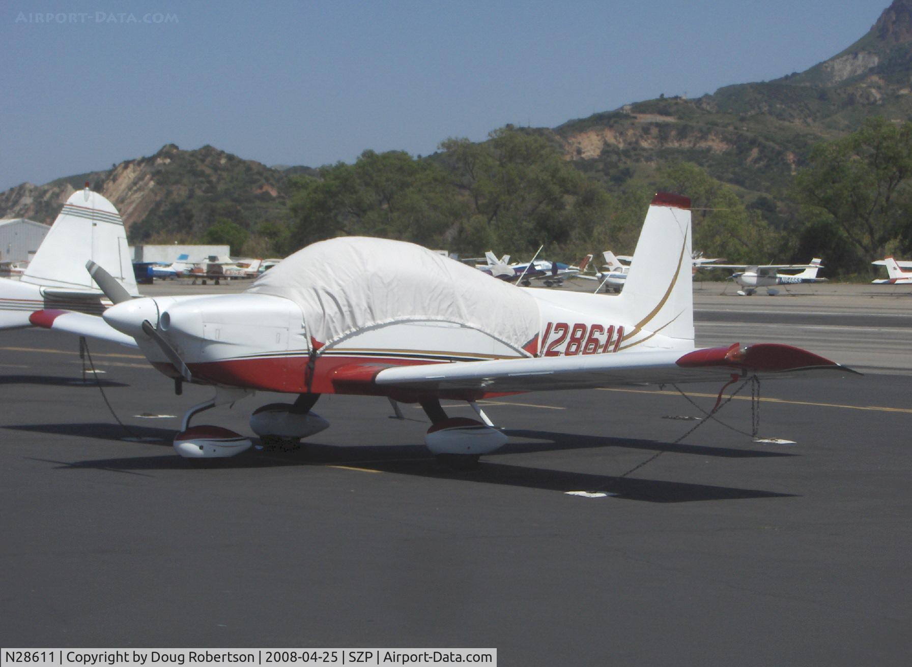 N28611, Grumman American AA-5B Tiger C/N AA5B0649, 1977 Grumman American AA-5B TIGER, Lycoming O-360-A4K 180 Hp