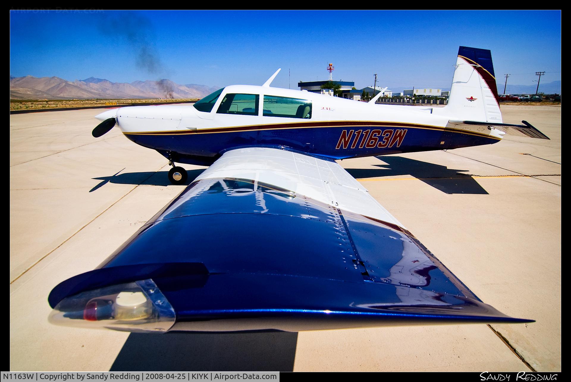 N1163W, 1982 Mooney M20K C/N 25-0673, Mooney M20K