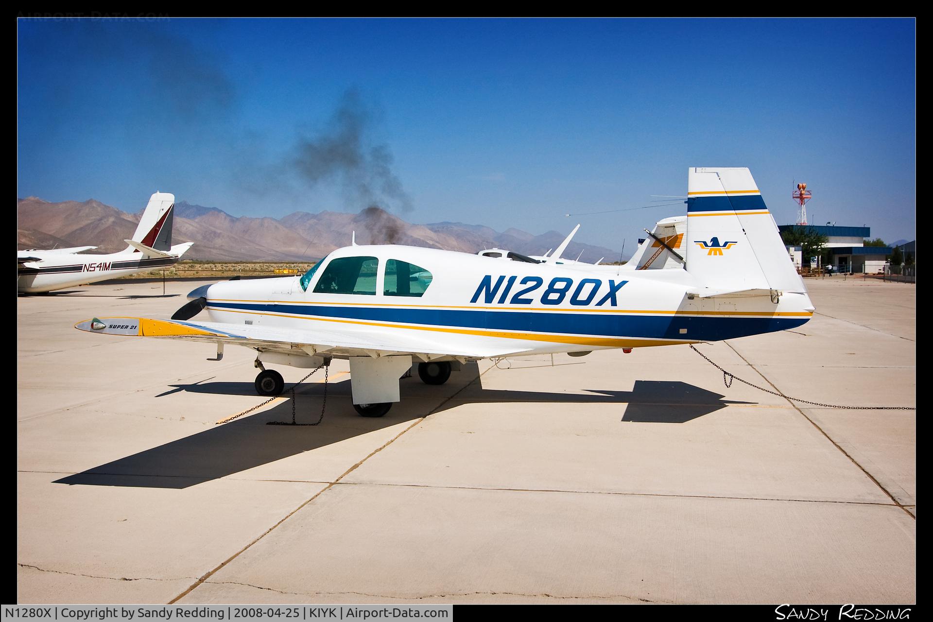 N1280X, 1963 Mooney M20E C/N 153, Mooney M20E