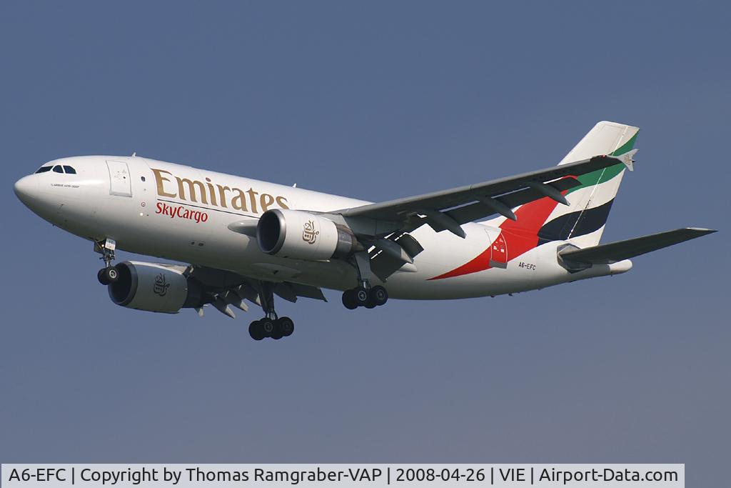 A6-EFC, 1991 Airbus A310-308(F) C/N 622, Emirates Airbus A310