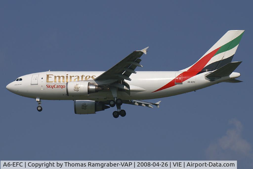 A6-EFC, 1991 Airbus A310-308(F) C/N 622, Emirates Airbus A310