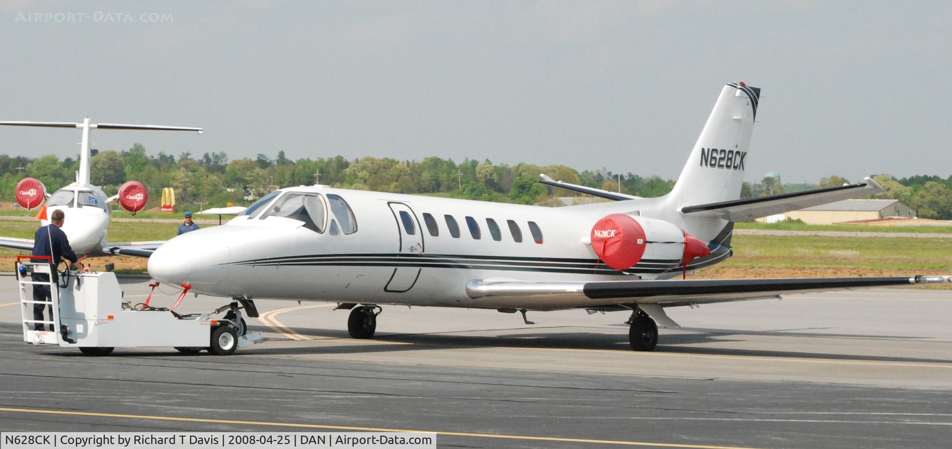 N628CK, 1992 Cessna 560 C/N 560-0194, 1992 Cessna 560 in Danville Va.
