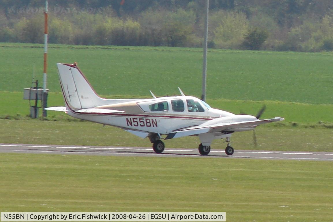 N55BN, 1973 Beech 95-B55 Baron Baron C/N TC-1572, 2. N55BN at Duxford