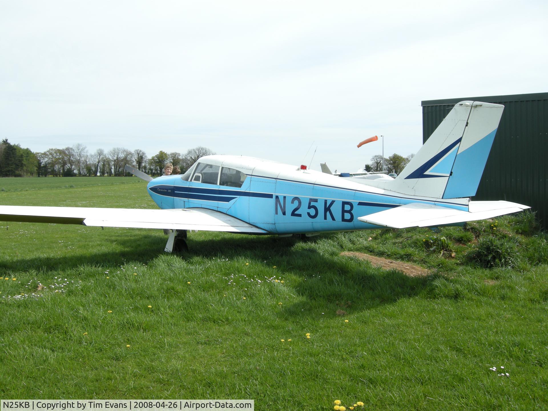 N25KB, Piper PA-24-250 Comanche C/N 243034, Seen at Farley Farm