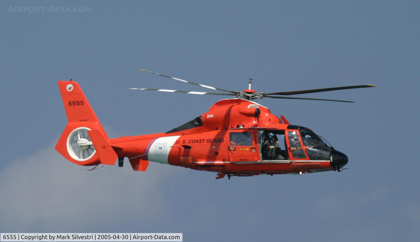 6555, Aérospatiale HH-65B Dolphin C/N 6232, Ft Lauderdale 2005 - Aerospatiale HH-65B Dolphin