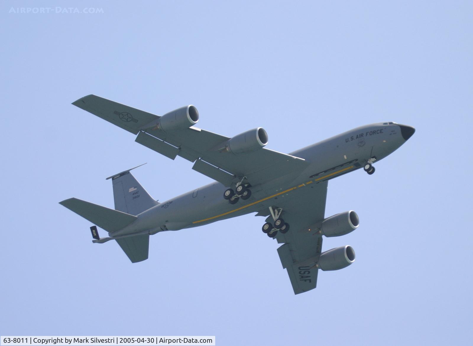 63-8011, 1963 Boeing KC-135R Stratotanker C/N 18628, Ft Lauderdale 2005