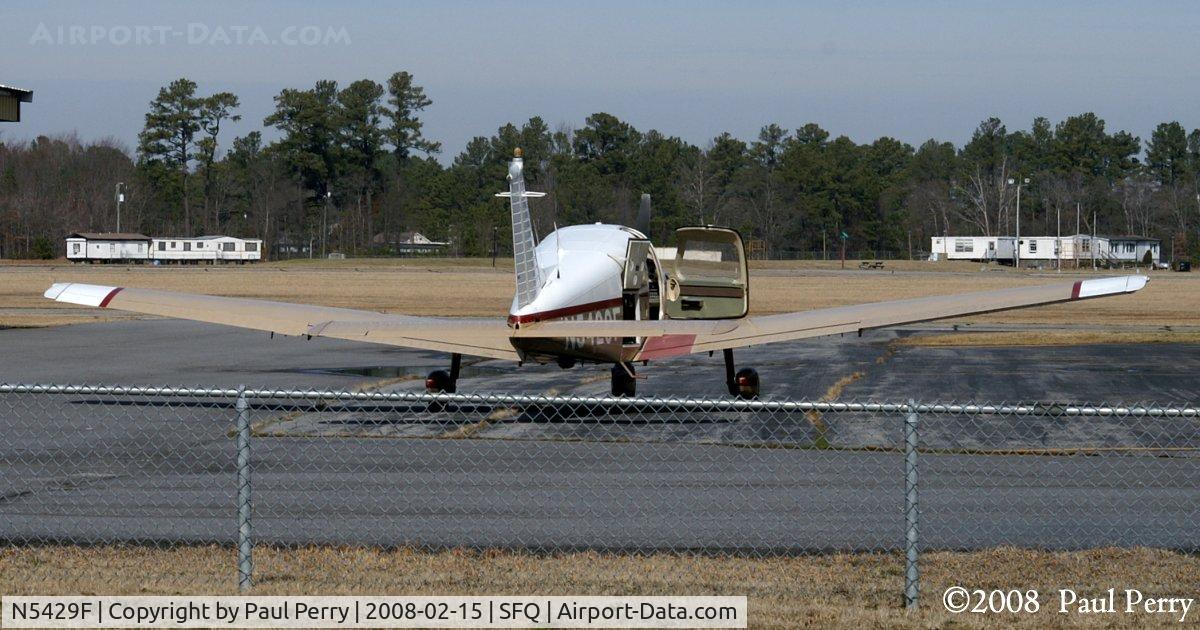 N5429F, 1976 Piper PA-28-181 C/N 28-7790119, Home for this girl