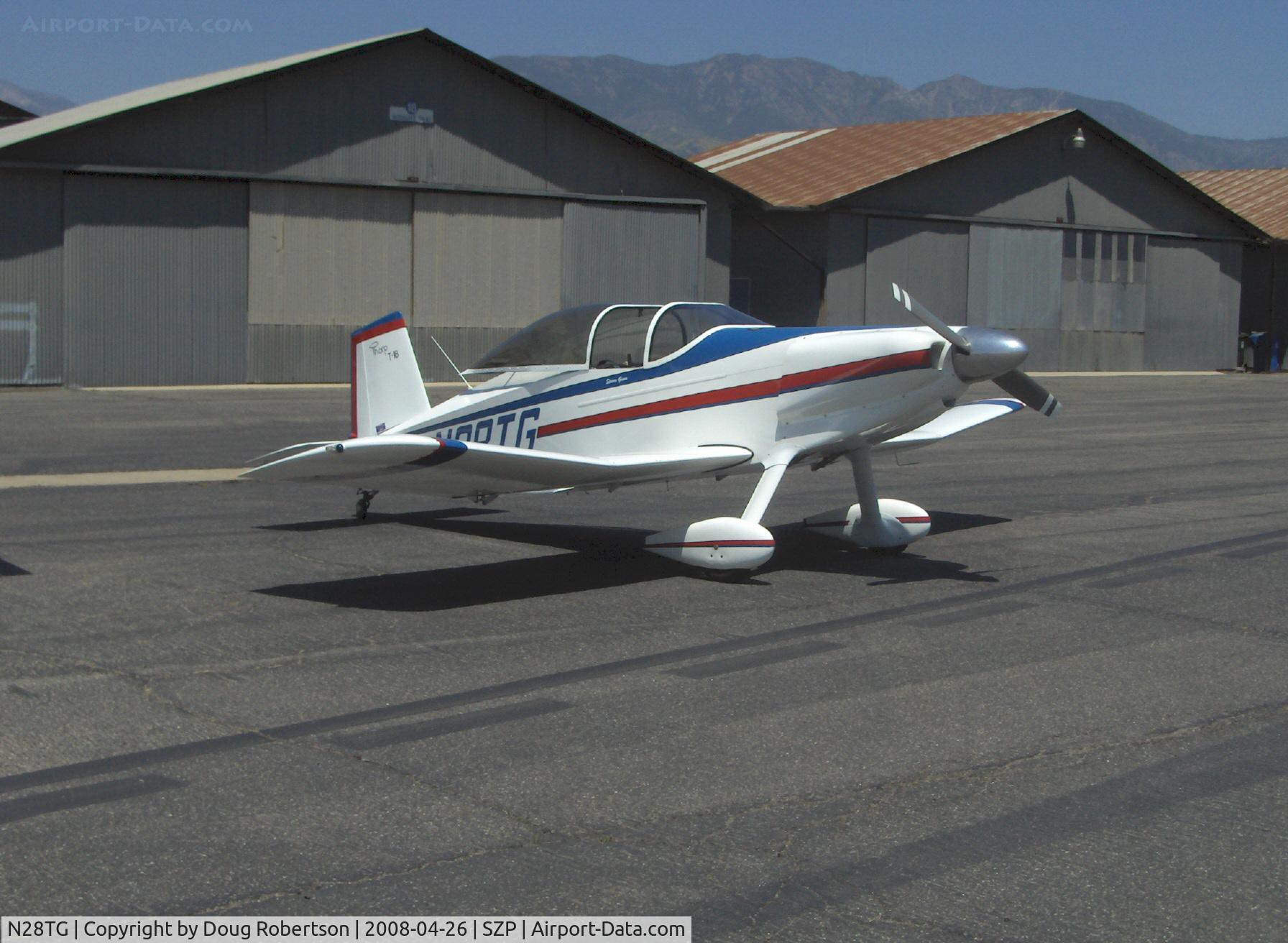 N28TG, 1992 Thorp T-18 Tiger C/N 281, 1992 Ginn THORP T-18 TIGER, Lycoming O-320
